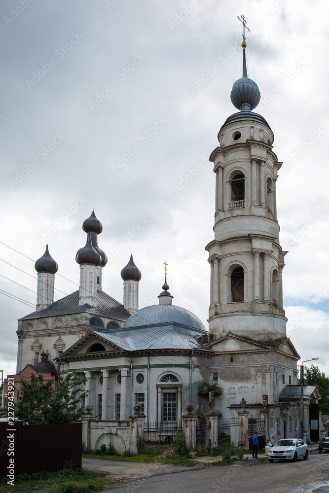 Obraz premium Russian Church, the Golden ring of Russia. Church in Kaluga, Orthodox Christian