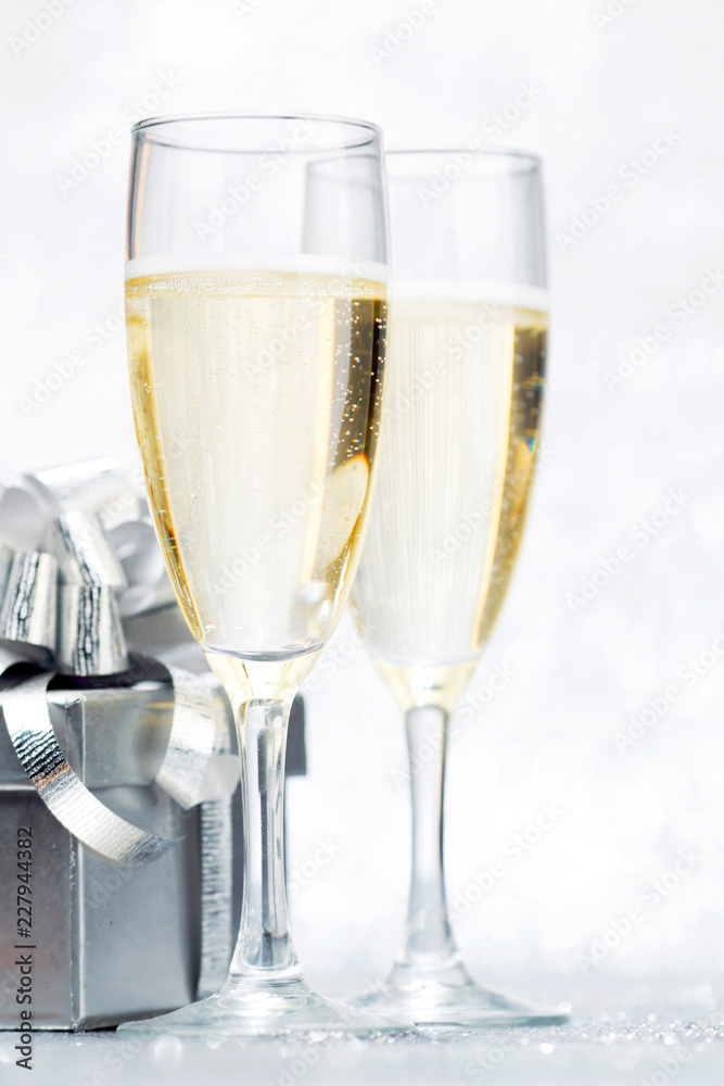 Champagne and gifts