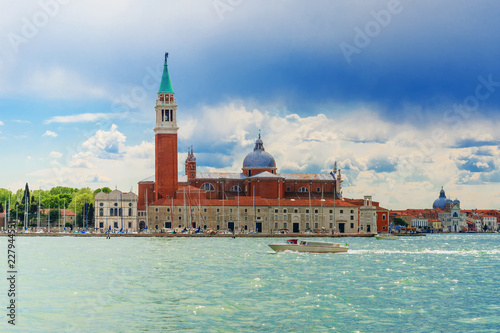 Cathedral of San Giorgio Maggiore in Venice. Italy