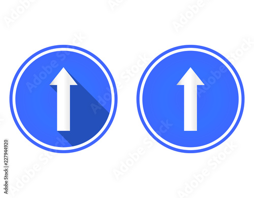 Flat icon up arrow, arrow button Free Download Flat icon up arrow, arrow button - GFXLoad