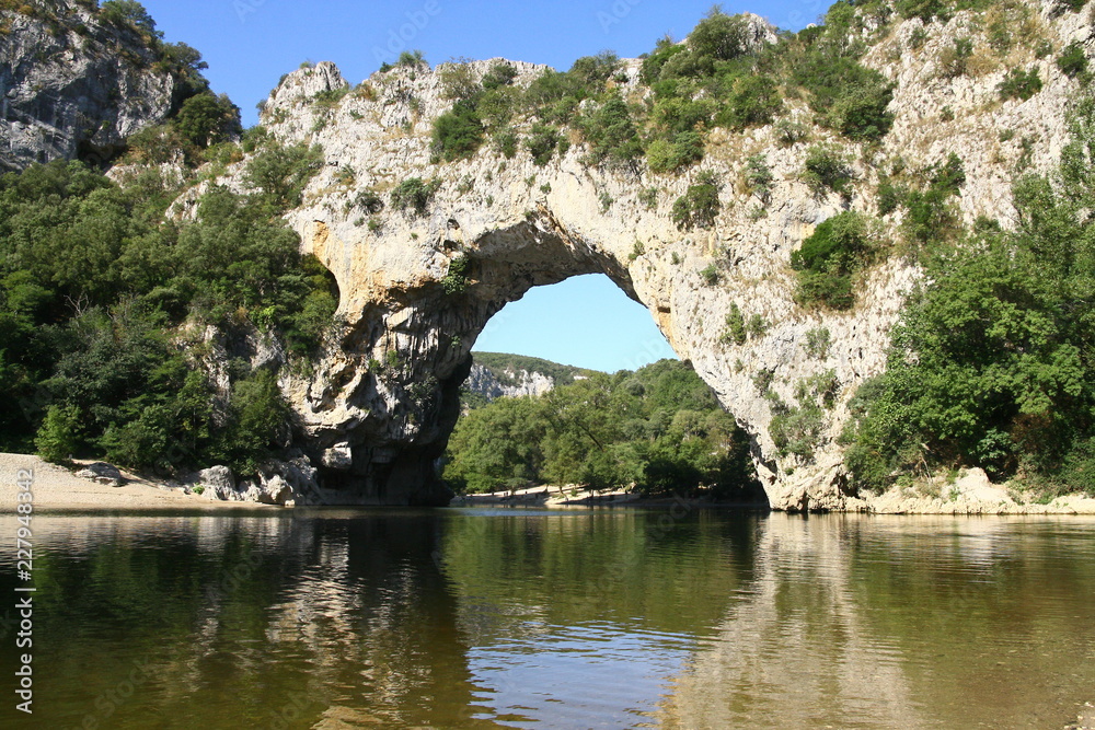 Fototapeta premium le Pont d'Arc en Ardèche