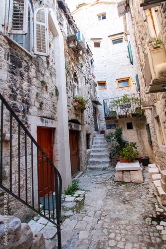 Obraz Streets of Trogir in Croatia ( ulice Trogiru w Chorwacji)