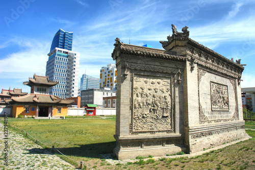 The Choijin Lama Temple monastery in Ulaanbaatar, Mongolia.
 photo