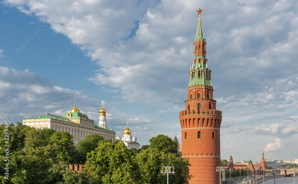 Fototapeta premium View of the Moscow Kremlin