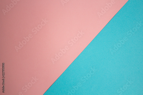 colored background of blue and pink paper