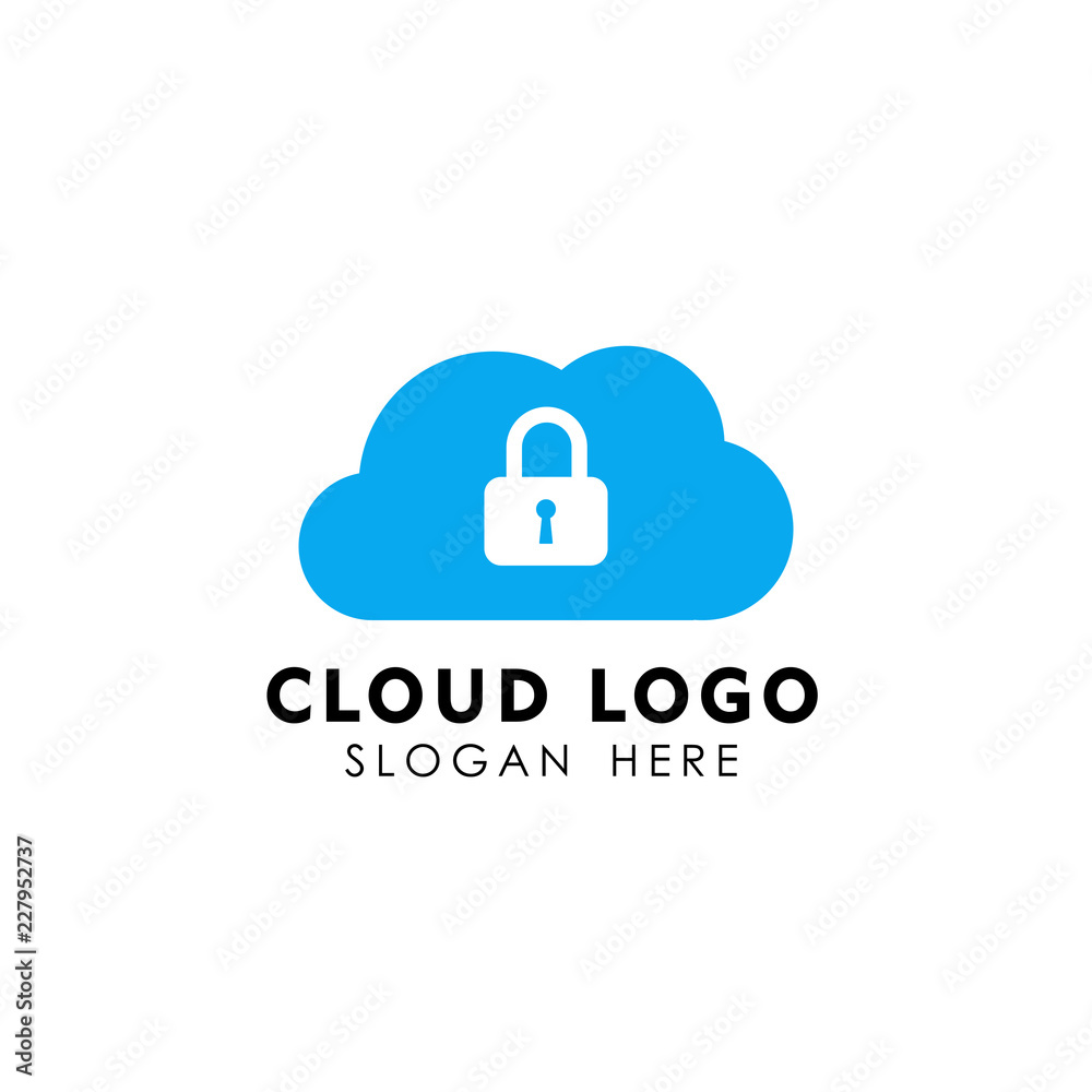 cloud tech icon design. cloud vector element