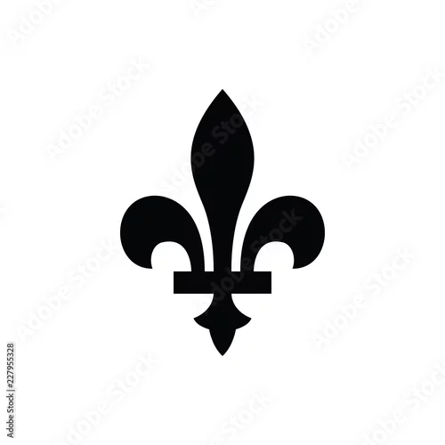 Obraz fleur-de-lis icon