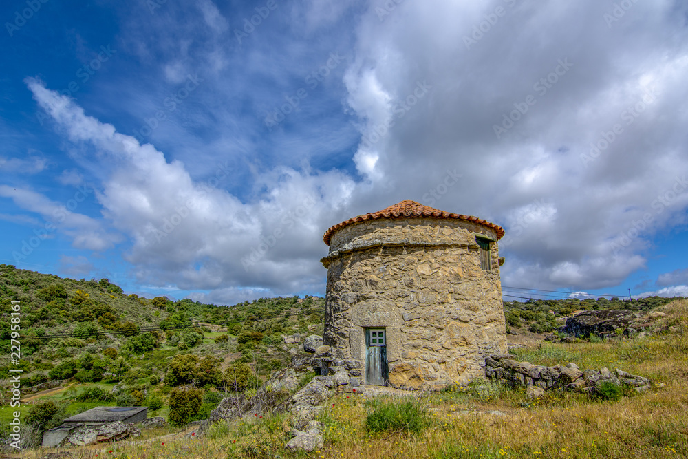 vista del pueblo histórico de Castelo Mendo en Portugal