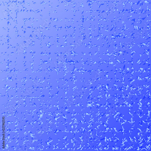 Fototapeta Naklejka Na Ścianę i Meble -  Blue background with sprays. Vector modern background for posters, brochures, sites, web, cards, interior design