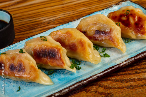 Japanese dumplings gyoza