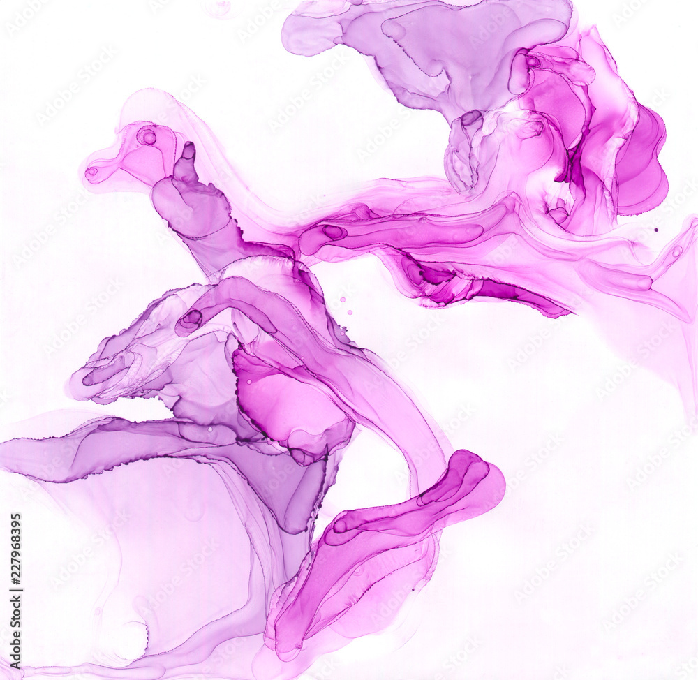 Fototapeta premium Abstract ink texture. Modern art.