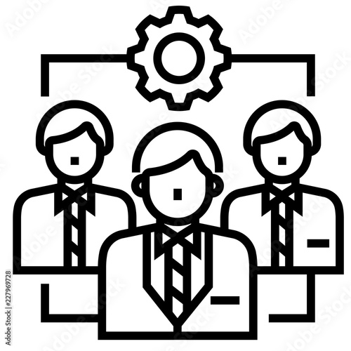 Teamwork Line illustration