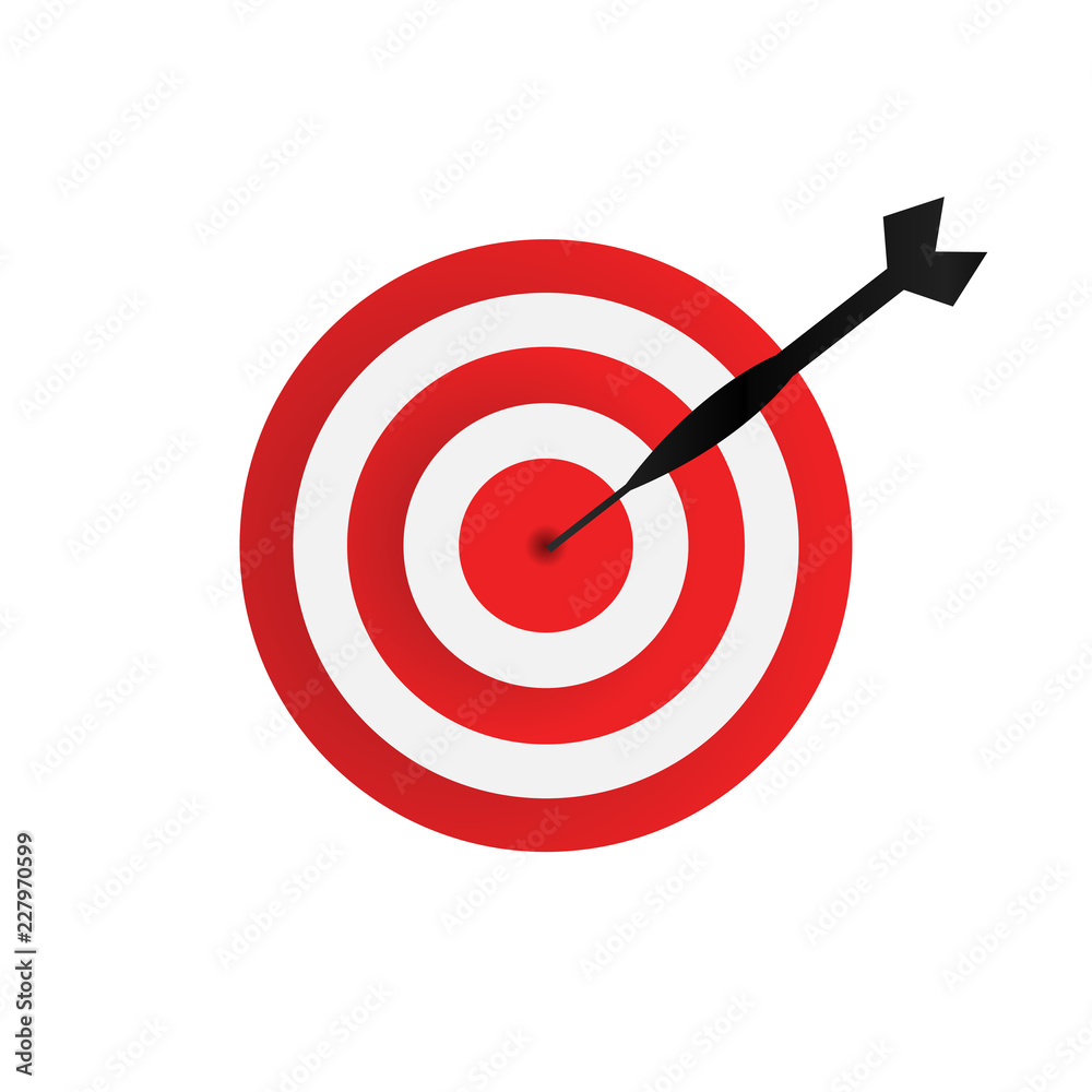 Dart arrow graphic design element vector illustration Dart arrow graphic design element vector illustration