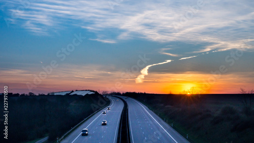 Die Autobahn Motorway © Alex_Reichel