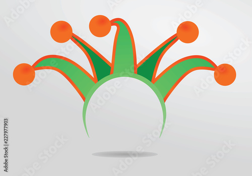 Jester mask. vector illustration