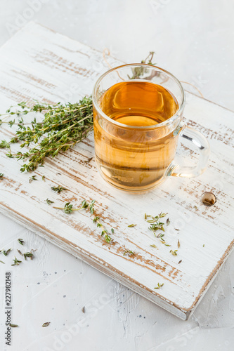 Thyme herbal tea