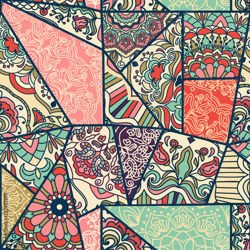Floral seamless pattern for your design wallpapers, pattern fills, web page backgrounds, surface textures or else.
