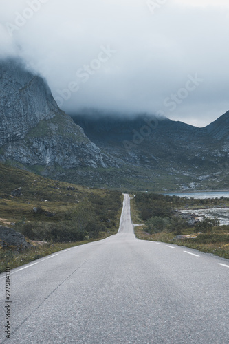 Roads of Lofoten Norway