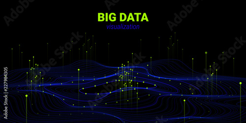Wave 3D Abstract Background...