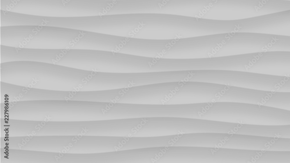 Abstract background of wavy lines with shadows in gray colors Abstract background of wavy lines with shadows in gray colors