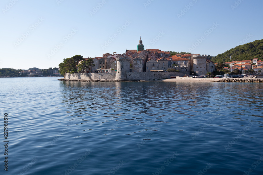 Hafen von Korcula - Kroatien