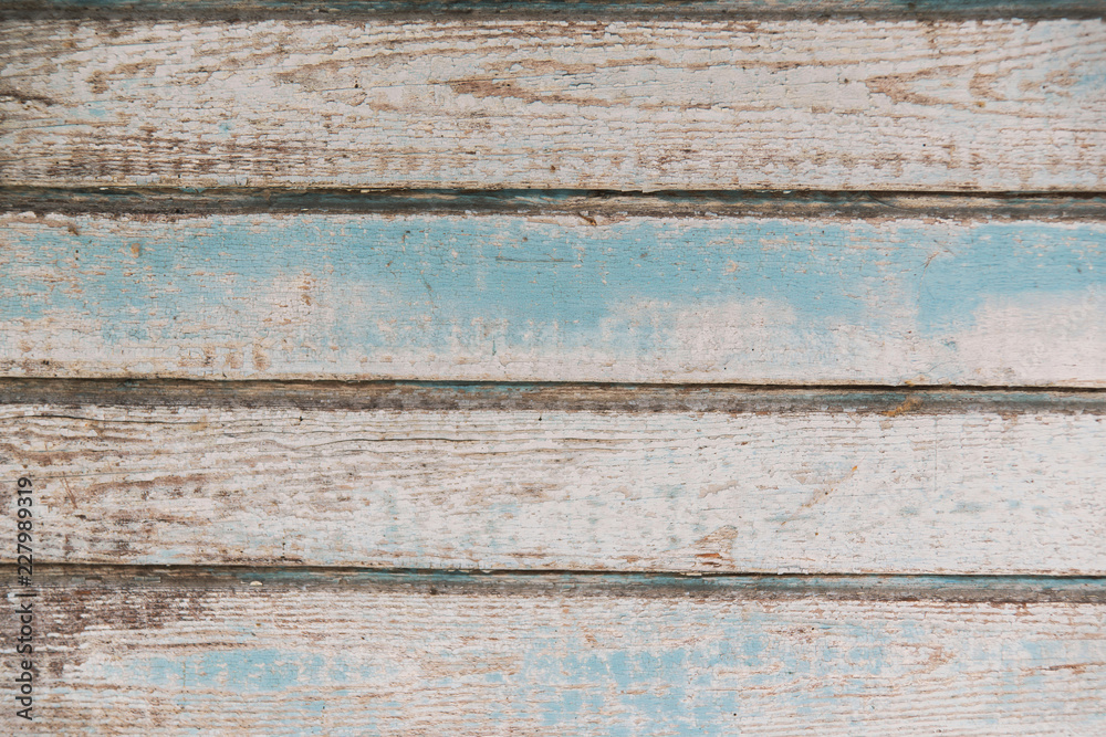 Old brown blue wooden background with planks. Old brown blue wooden background with planks.