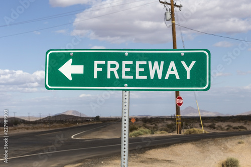 Weathered Mojave desert fre...