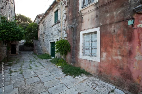 Obraz Malownicza architektura na Peljesac - Chorwacja