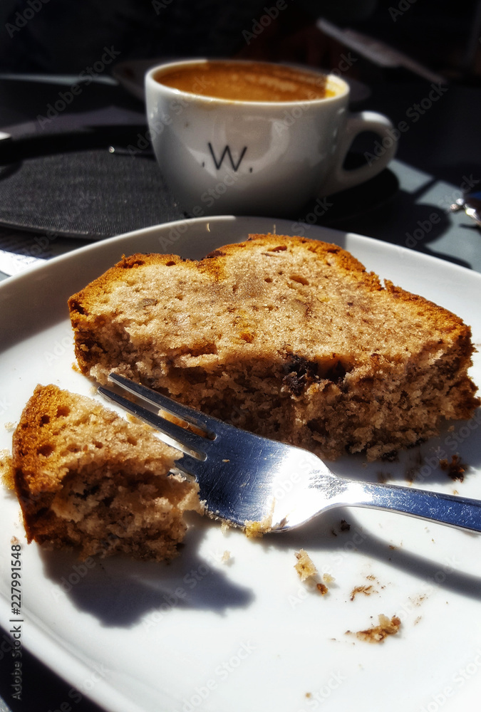 Banana bread breakfast Banana bread breakfast