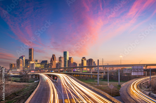 Houston  Texas  USA Skyline