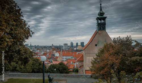 Photography Panoramic view over Bratislava