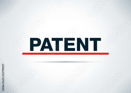 Patent Abstract Flat Background Design Illustration