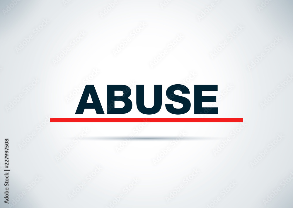 Abuse Abstract Flat Background Design Illustration Abuse Abstract Flat Background Design Illustration