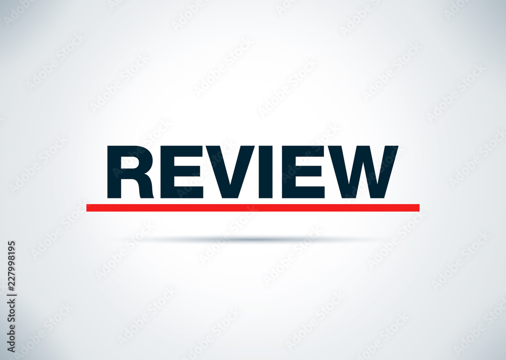 Review Abstract Flat Background Design Illustration Review Abstract Flat Background Design Illustration