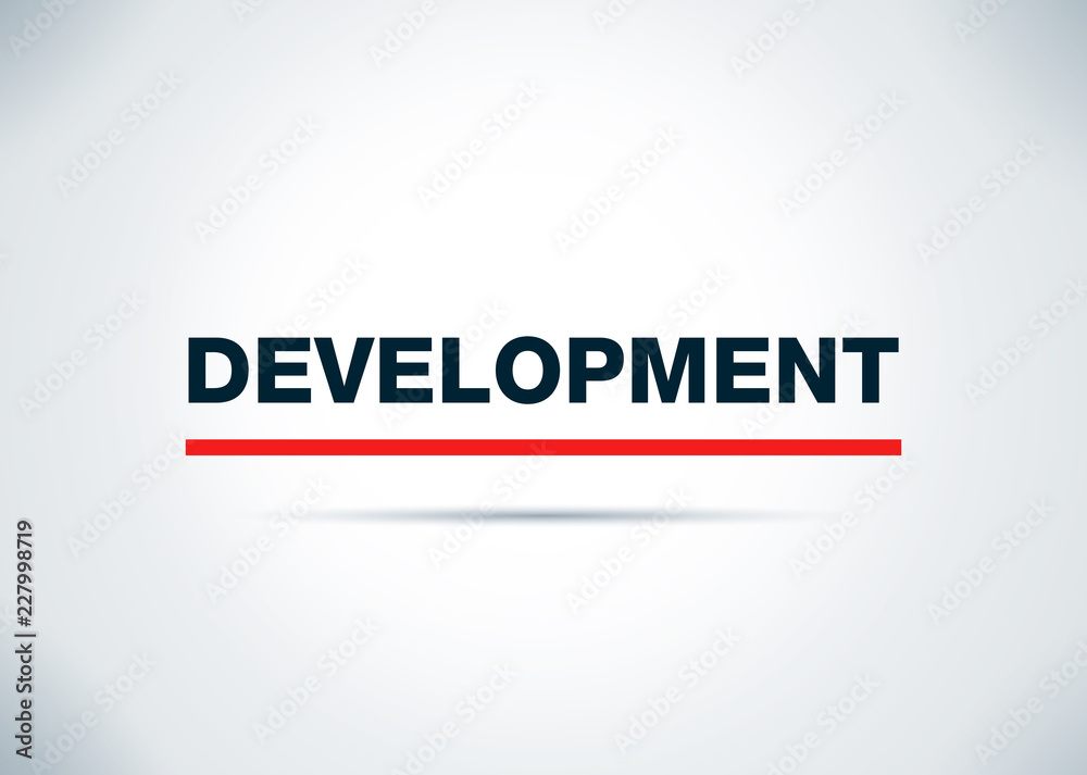 Development Abstract Flat Background Design Illustration Development Abstract Flat Background Design Illustration