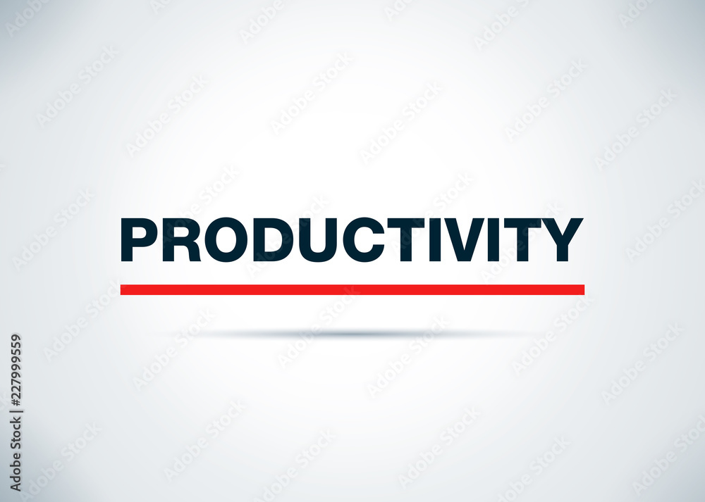 Productivity Abstract Flat Background Design Illustration Productivity Abstract Flat Background Design Illustration