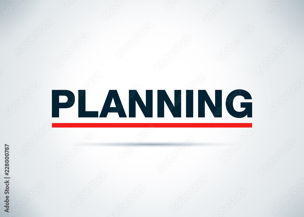 Planning Abstract Flat Background Design Illustration Planning Abstract Flat Background Design Illustration