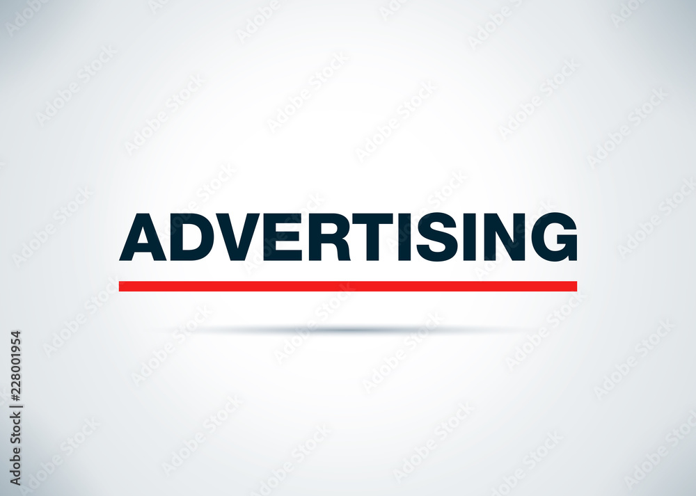 Advertising Abstract Flat Background Design Illustration Advertising Abstract Flat Background Design Illustration