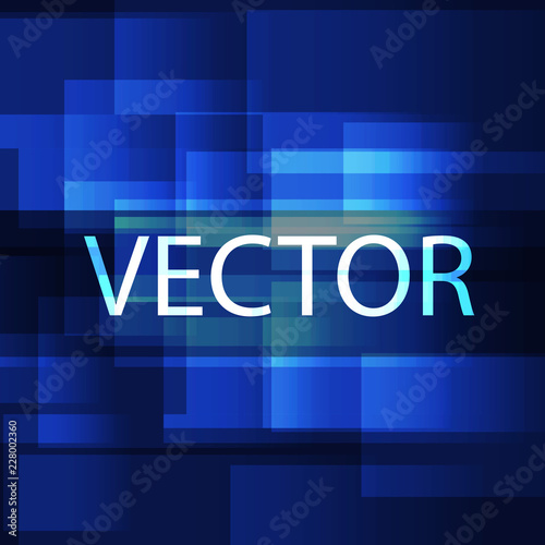 vector square blue