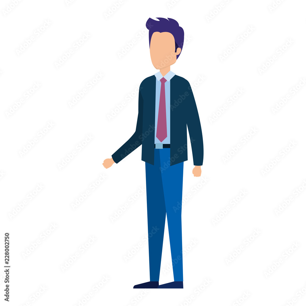 elegant businessman avatar character elegant businessman avatar character