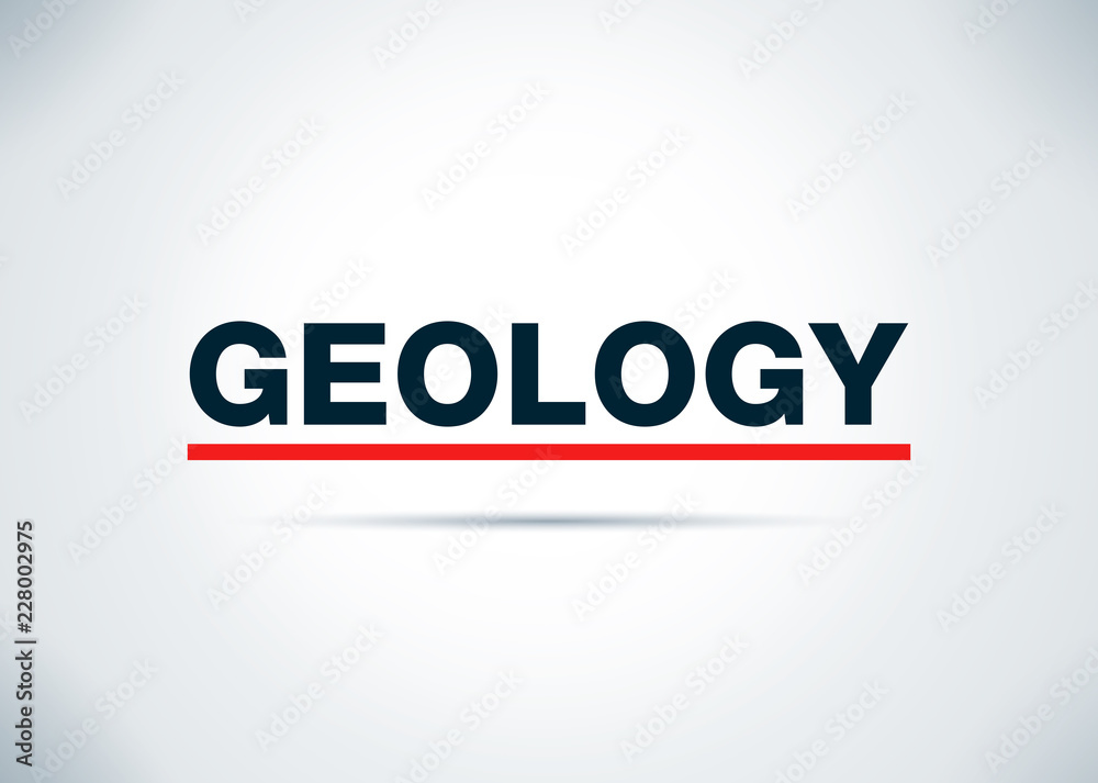 Geology Abstract Flat Background Design Illustration Geology Abstract Flat Background Design Illustration