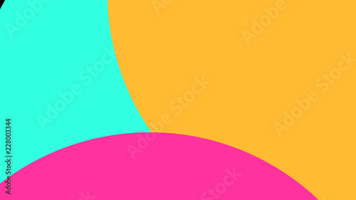 Pink and Blue Circle Transitions