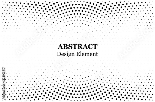 Halftone dotted background circularly distributed. Halftone effect vector pattern. Circle dots isolated on the white background.
