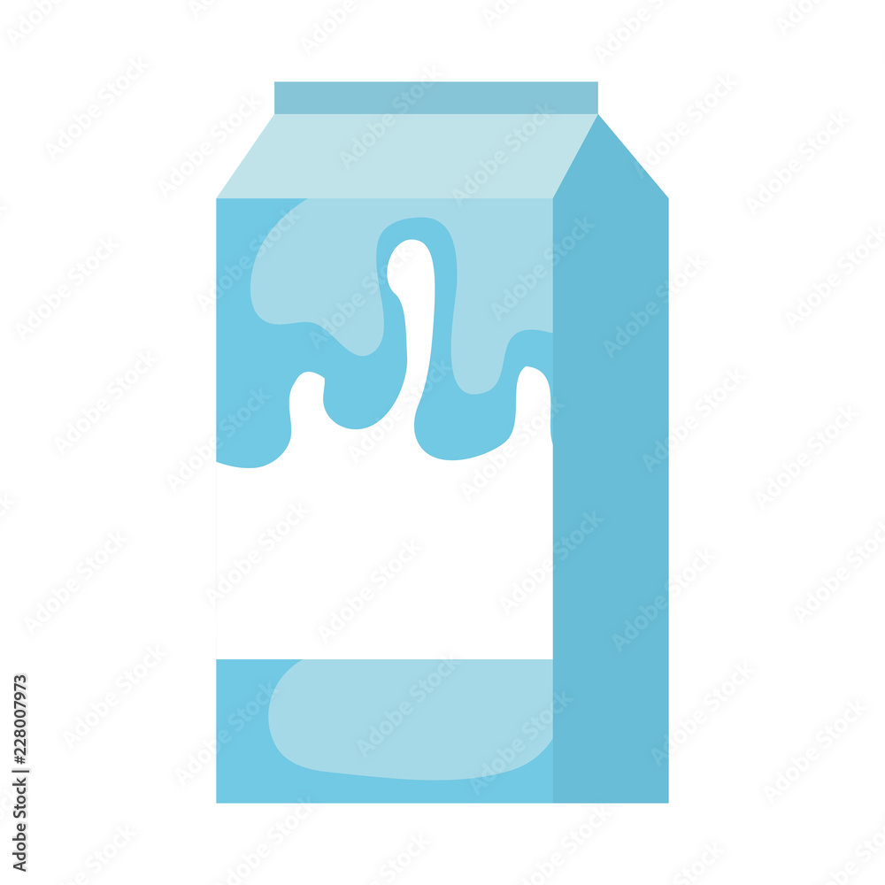 milk box isolated icon milk box isolated icon
