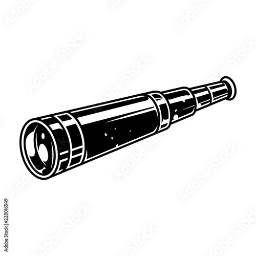 Monochrome sea spyglass concept