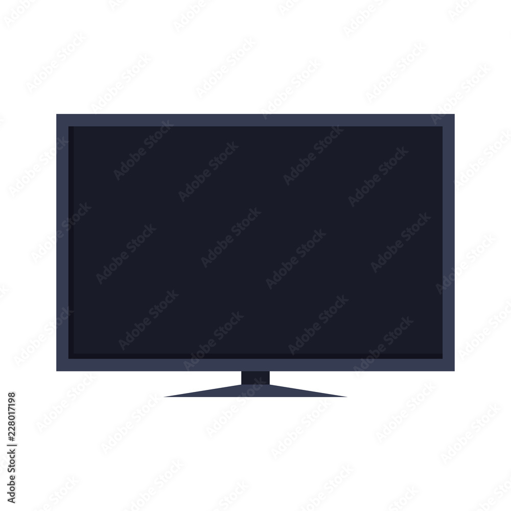 plasma tv isolated icon