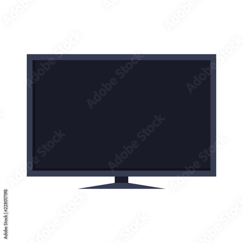 plasma tv isolated icon