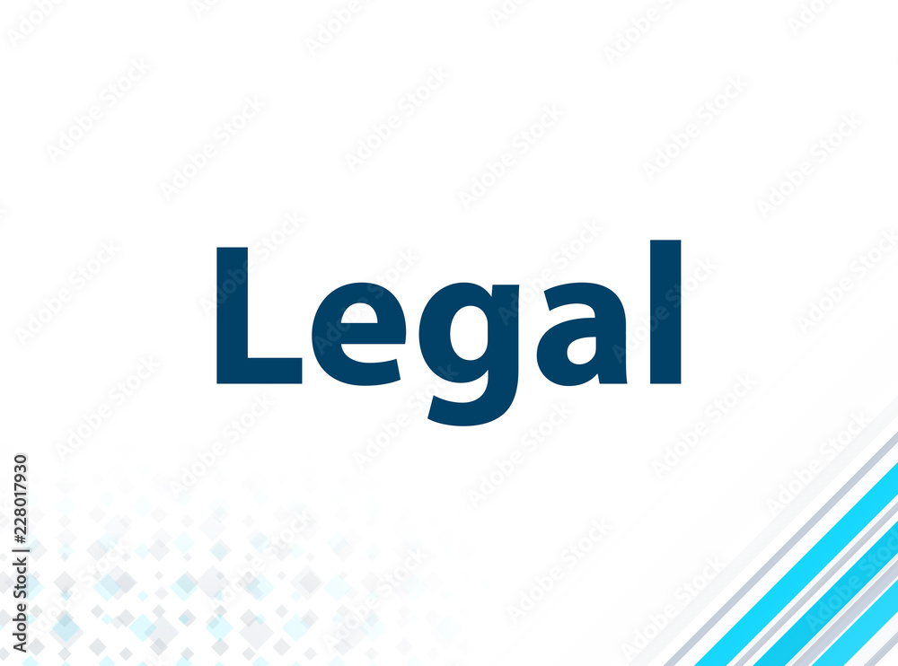Legal Modern Flat Design Blue Abstract Background