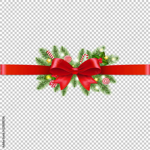 Christmas Garland Transparent Background