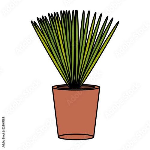 houseplant in pot icon